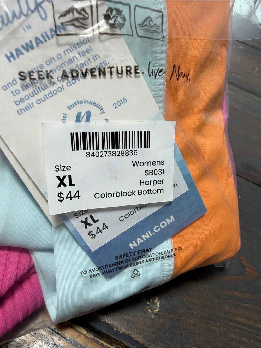 Harper ColorBlock Bottom - XL